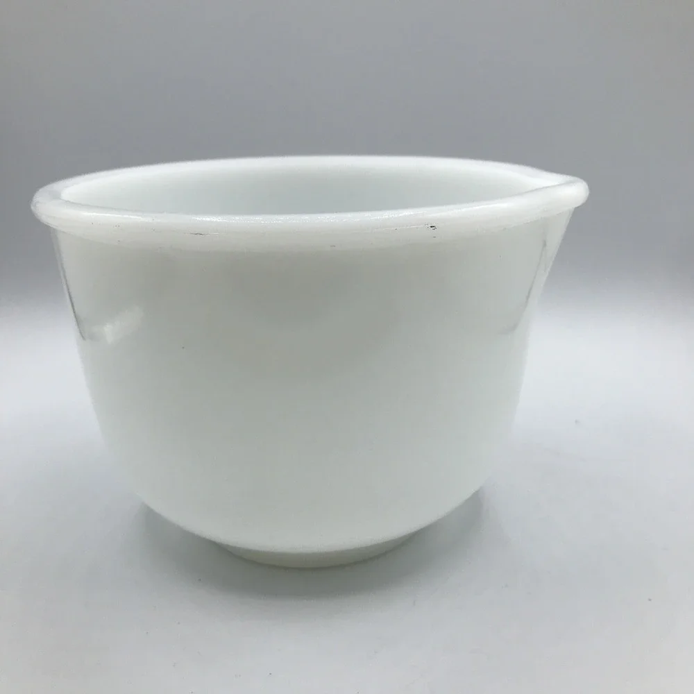 Glass bake for Sunbeam White Milk Glass Mixing Bowl #9‎